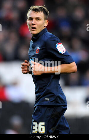 Calcio - npower Football League One - Milton Keynes Dons v Hartlepool - stadio:mk. Charlie Wyke, Hartlepool. Foto Stock