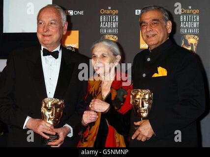 ORANGE BAFTAs Merchant Ivory Foto Stock