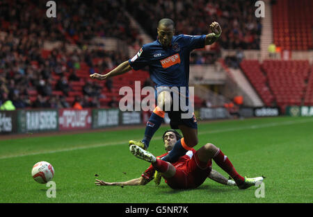 Calcio - npower Football League Championship - Middlesbrough v Blackpool - Riverside Stadium Foto Stock