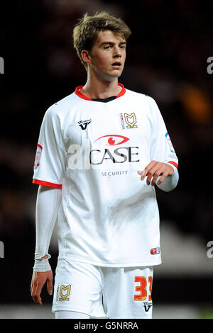 Calcio - npower Football League One - Milton Keynes Dons v Walsall - stadio:mk. Patrick Bamford, Milton Keynes Dons. Foto Stock