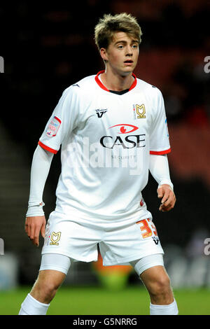 Calcio - npower Football League One - Milton Keynes Dons v Walsall - stadio:mk. Patrick Bamford, Milton Keynes Dons. Foto Stock