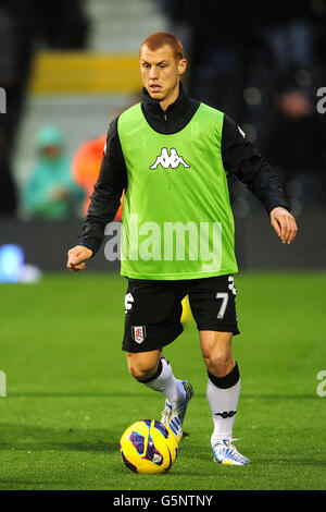 Calcio - Barclays Premier League - Fulham v Swansea City - Craven Cottage. Steve Sidwell, Fulham Foto Stock