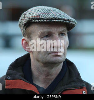 Corse di cavalli - Festival di Natale di Leopardstown - quattro giorni - Ippodromo di Leopardstown. Istruttore Pat Shanahan durante il Festival di Natale di Leopardstown all'ippodromo di Leopardstown, Dublino, Irlanda. Foto Stock