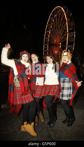 Festa di Capodanno Foto Stock