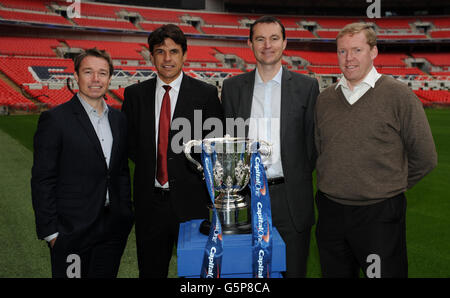 Calcio - Capital One League Cup - Anteprime Semi-Final - Wembley Foto Stock