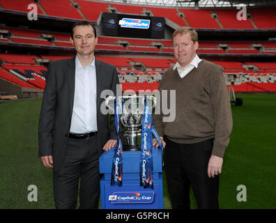 Calcio - Capital One League Cup - Anteprime Semi-Final - Wembley Foto Stock