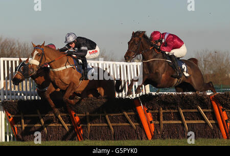 Horse Racing - Doncaster Racecourse Foto Stock