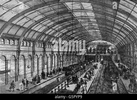 Trasporti - Metropolitana di Londra - Notting Hill Gate Tube Station Foto Stock