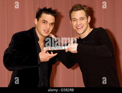 Gareth Gates ad essere il numero uno Foto Stock