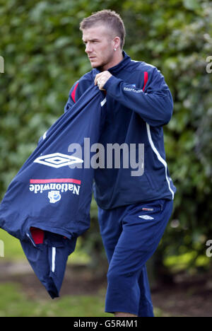 CALCIO Beckham Foto Stock