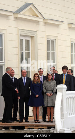 Royal visita in Germania Foto Stock