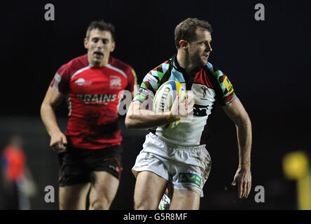 Rugby Union - Aviva Premiership - London Welsh v arlecchini - Kassam Stadium Foto Stock