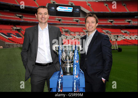 Calcio - Capital One League Cup - Anteprime Semi-Final - Wembley Foto Stock