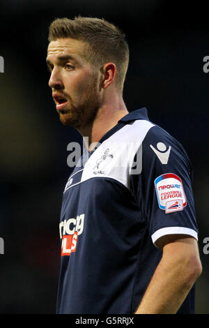 Calcio - Npower Football League Championship - Bolton Wanderers / Millwall - Reebok Stadium. Mark Beevers, Millwall Foto Stock