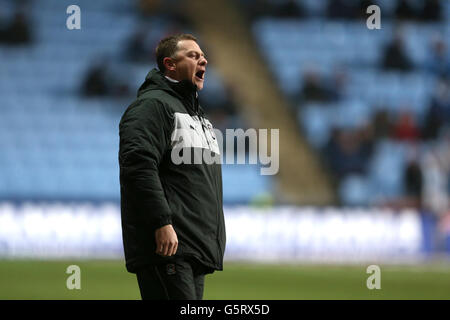 Calcio - Npower Football League 1 - Coventry City / Tranmere Rovers - Ricoh Arena. Mark Robins, responsabile di Coventry City Foto Stock
