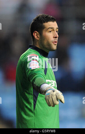 Calcio - npower League One - Coventry City v Oldham - Ricoh Arena. Dean Bouzanis, Oldham Athletic Foto Stock