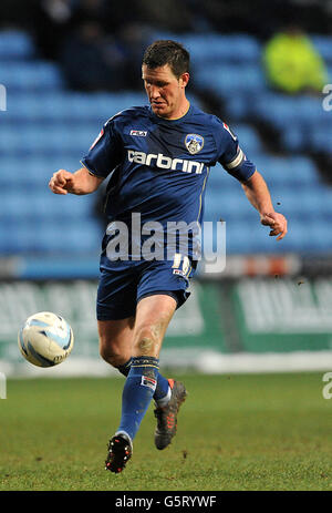 Calcio - npower League One - Coventry City v Oldham - Ricoh Arena. Cliff Byrne, Oldham Athletic Foto Stock