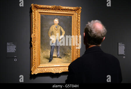 Manet la prima grande mostra Foto Stock