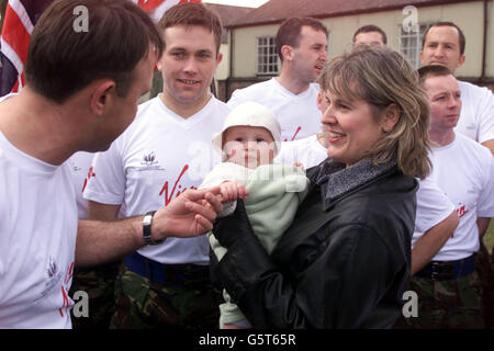 Maratona di UK/USA Foto Stock