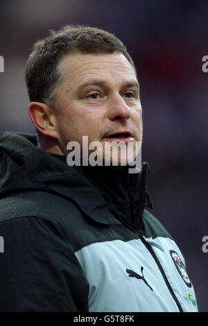 Calcio - Npower Football League One - Preston North End v Coventry City - Deepdale. Mark Robins, responsabile di Coventry City Foto Stock