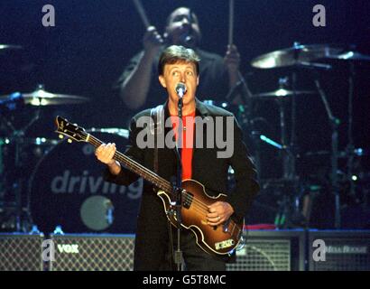 Paul McCartney la Guida Tour NEGLI STATI UNITI Foto Stock