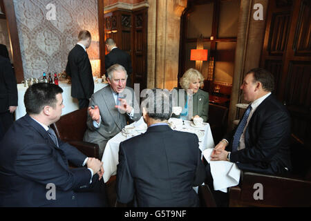 Royal visita a mark centocinquantesimo anniversario della metropolitana di Londra Foto Stock