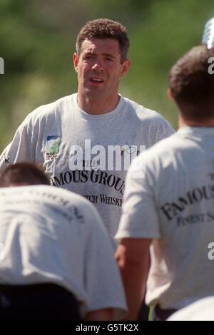 Il Rugby World Cup 1995 -Formazione Scozia Foto Stock
