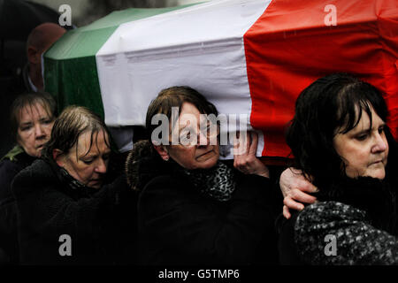 Prezzo Dolours funerale Foto Stock