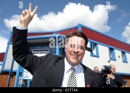 La BNP Leader Nick Griffin Foto Stock