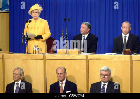 Royalty - Queen Elizabeth II Giubileo d oro Foto Stock