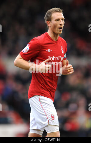 Calcio - Npower Football League Championship - Nottingham Forest v Watford - City Ground. Danny Collins, Nottingham Forest Foto Stock