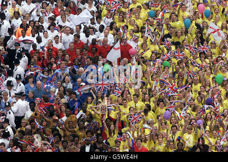 Royalty - Queen Elizabeth II Giubileo d oro Foto Stock
