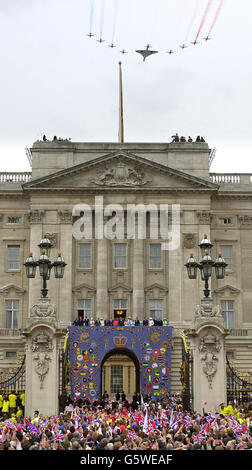 Royalty - Queen Elizabeth II Giubileo d oro Foto Stock