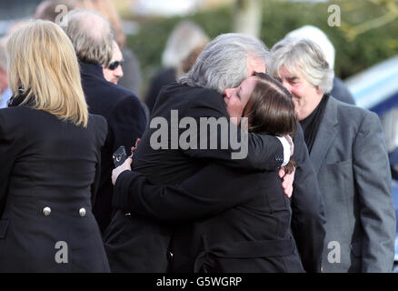 Reg Presley funerale Foto Stock