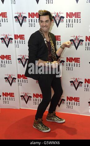 NME Awards 2013 - Arrivi - Londra Foto Stock