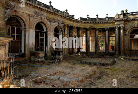 Trentham Hall Foto Stock