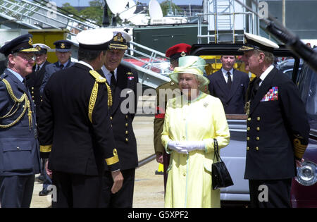 Royalty - Queen Elizabeth II Giubileo d oro Foto Stock