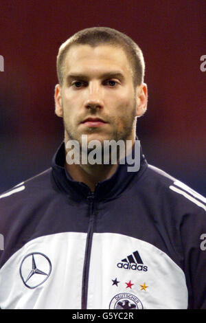 Torsten Frings Galles v Germania Foto Stock