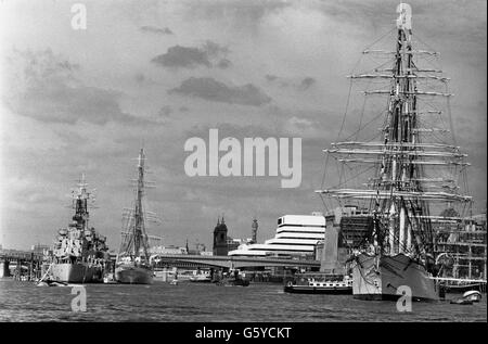London Festival - Festival della vela - 1975 Foto Stock