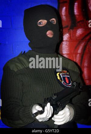 Una donna Ulster Freedom Fighter Foto Stock