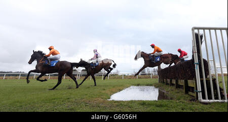 Horse Racing - March Madness - Exeter Racecourse Foto Stock