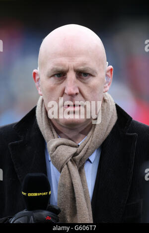 Rugby Union - RBS 6 Nations Championship 2013 - Scozia / Irlanda - Murrayfield. Ex Irlanda internazionale Keith Wood Foto Stock