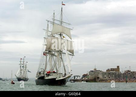 Cutty Sark Tall Ships Race 2002 Foto Stock