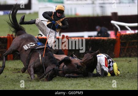 Horse Racing - 2013 Cheltenham Festival - Giorno 4 - Cheltenham Racecourse Foto Stock