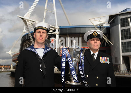 Il Rugby - RBS 6 Nazioni Championship 2013 - Galles v Inghilterra - Millennium Stadium Foto Stock