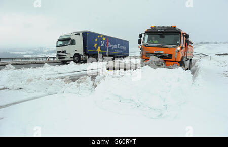 Meteo a molla 18 Marzo Foto Stock