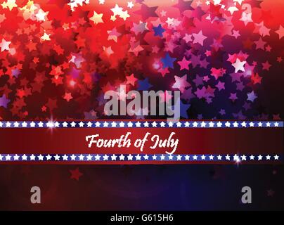 Illustrazione di astratta per Giorno Di Indipendenza Illustrazione Vettoriale