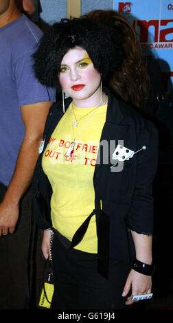 Kelly Osbourne arriva al MTV Video Music Awards, radio City Music Hall, New York, USA. Foto Stock