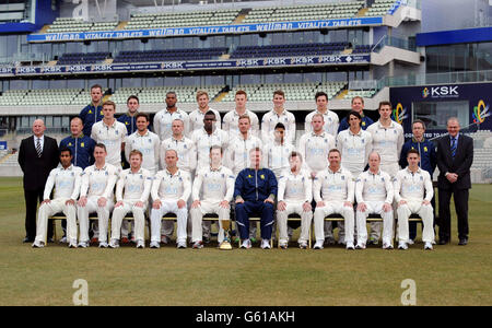 Cricket - Warwickshire CCC 2013 Photocall - Edgbaston Cricket Ground Foto Stock