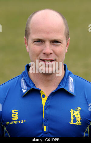 Cricket - Warwickshire CCC 2013 Photocall - Edgbaston Cricket Ground. Tim Ambrose, Warwickshire Foto Stock